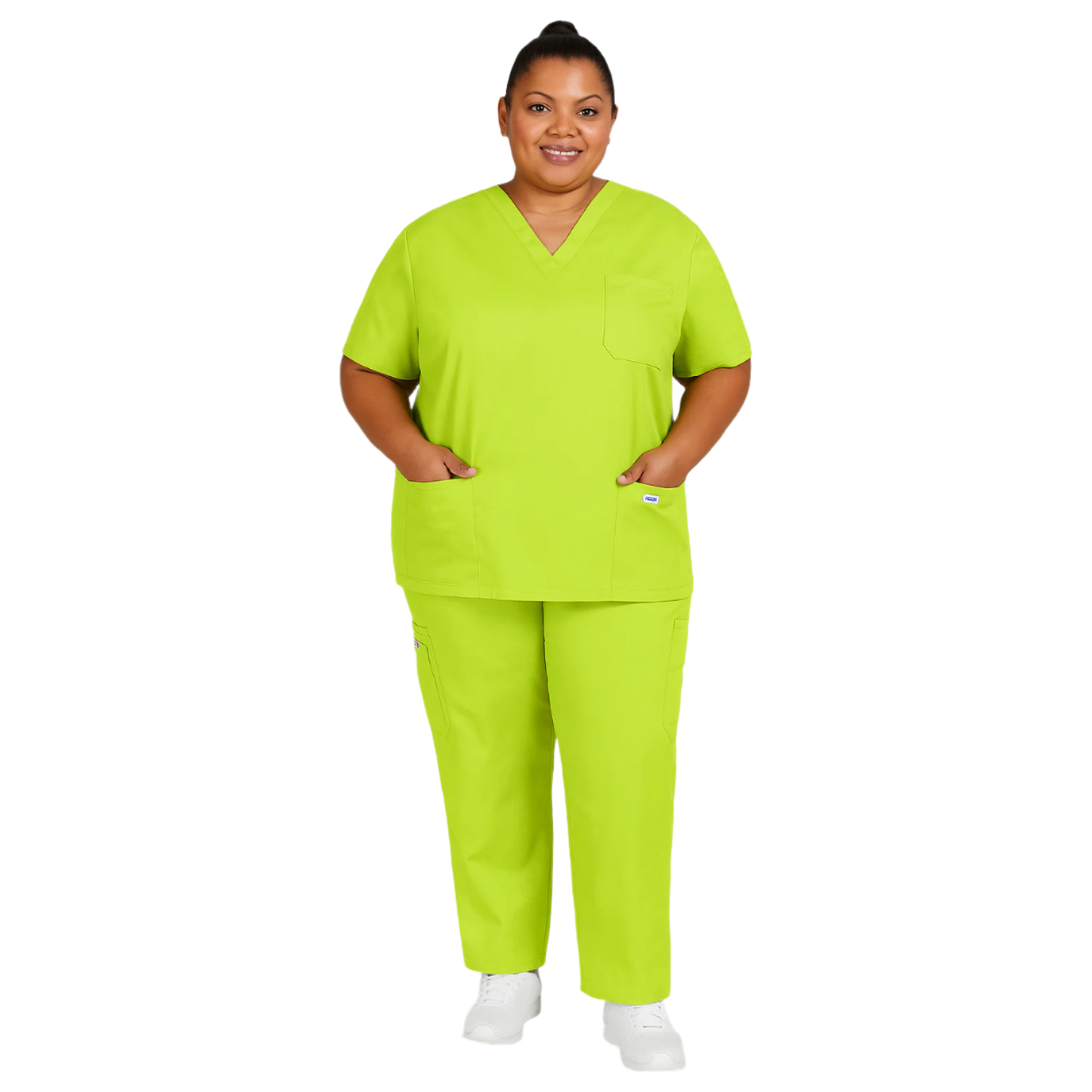 MOBB Unisex 8 Pocket Drawstring/Elastic Scrub Set