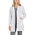 White Cross V-Tess Women's 4-Pocket Mid-Length Tablet White Coat