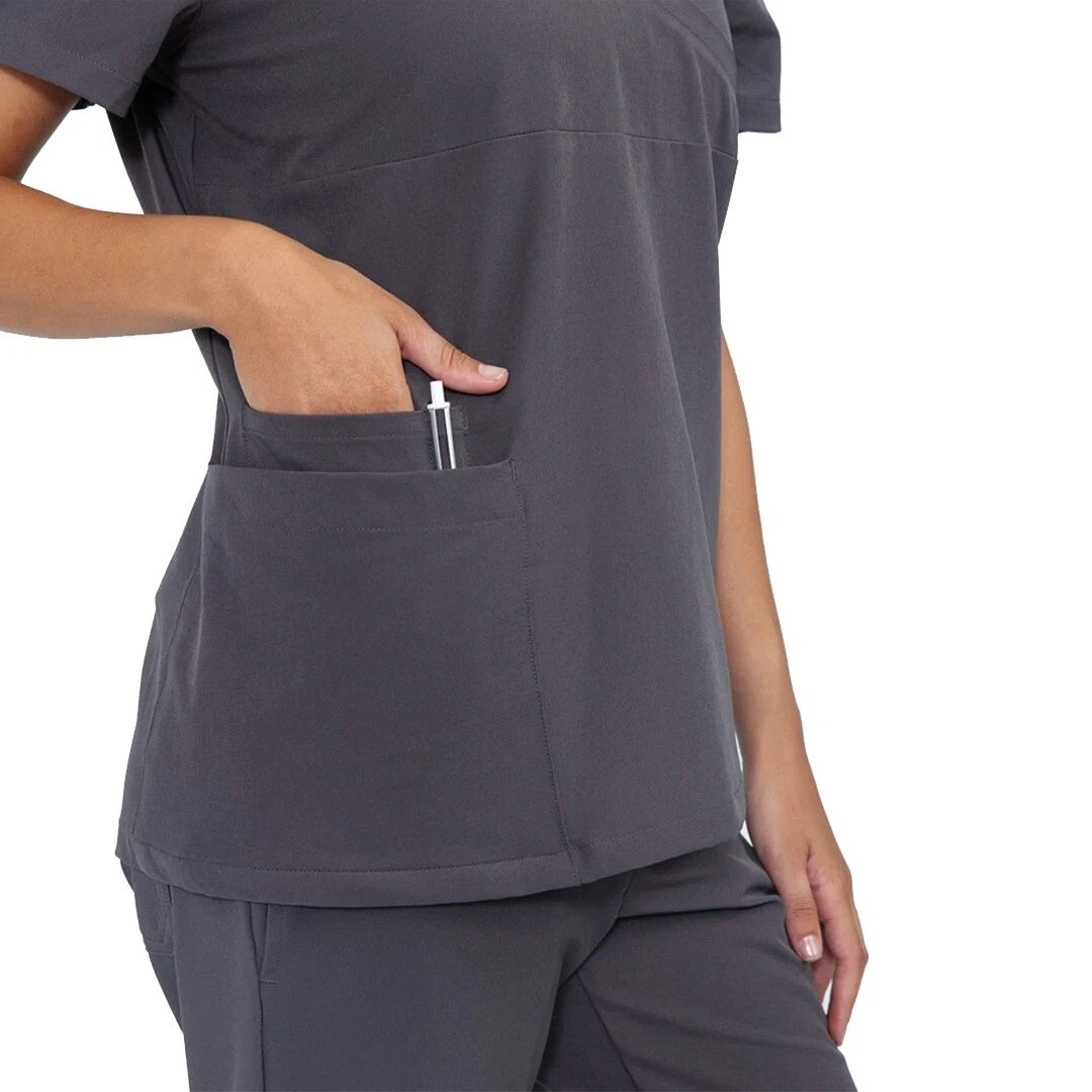 KALEA Scrub Top Women's Water Resistant & Four Way Stretch Reverie