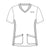 White Cross DUO Scrubs Women's Scrub Top