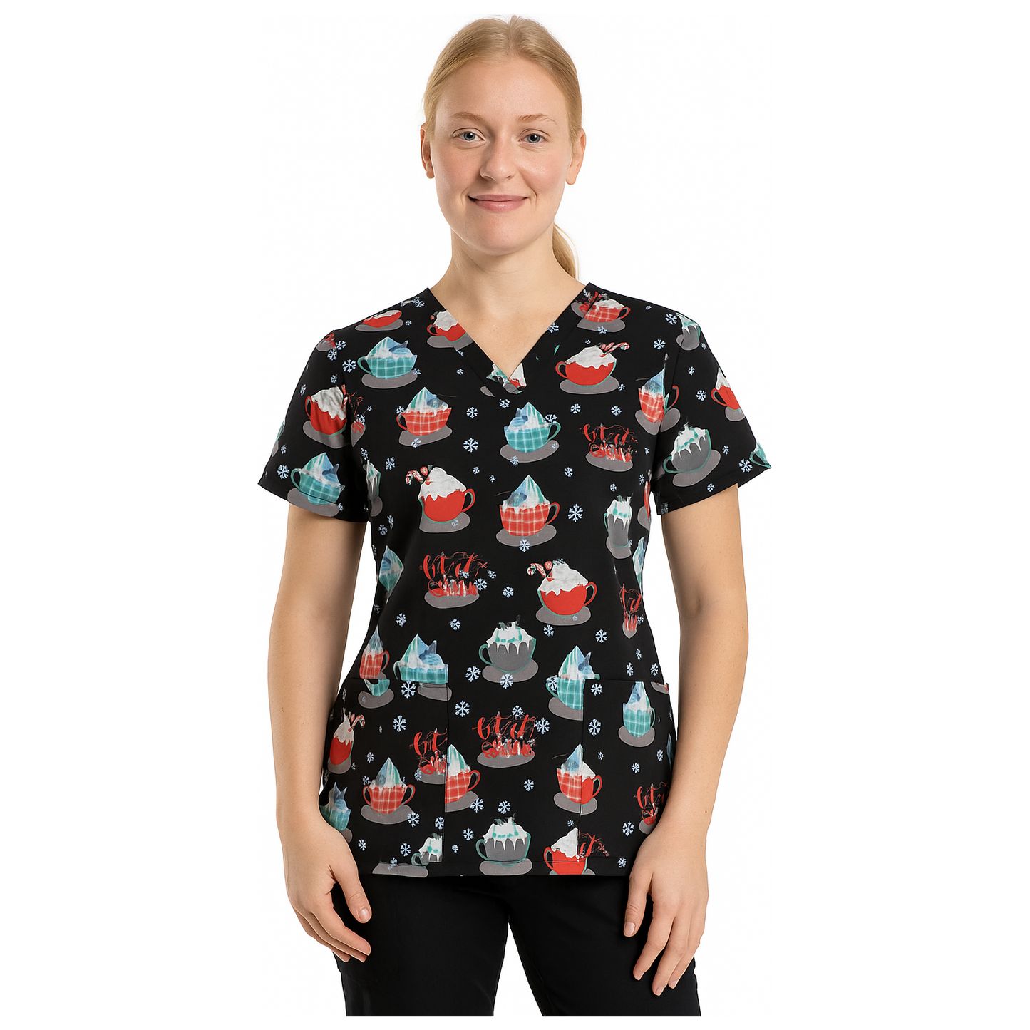 Women's WhiteCross Printed Top G617COC SALE