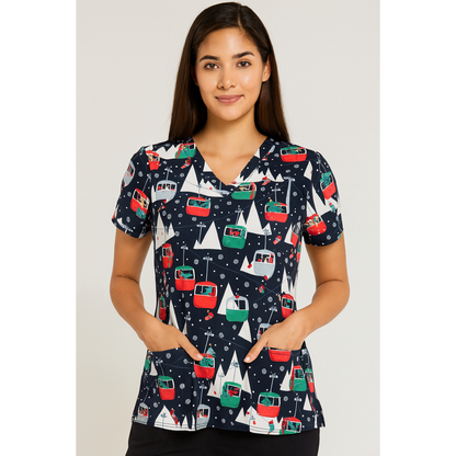 Women's WhiteCross Printed Top SALE
