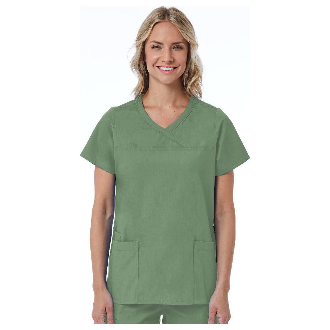 Women's Mock Wrap Top