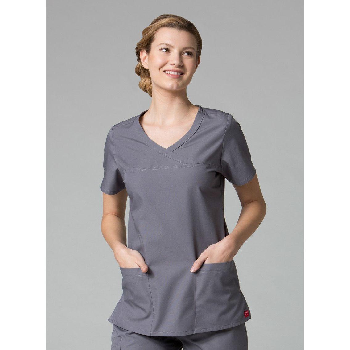 Women's Mock Wrap Top