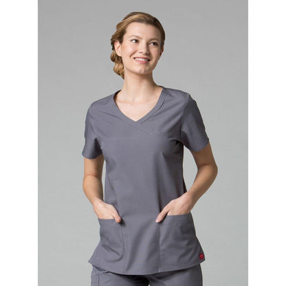 Women's Mock Wrap Top