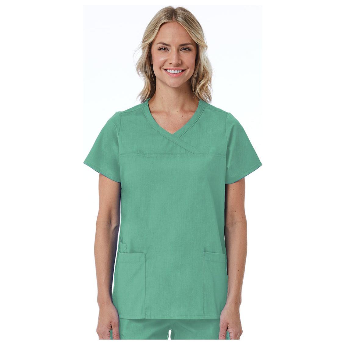 Women's Mock Wrap Top