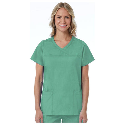 Women's Mock Wrap Top