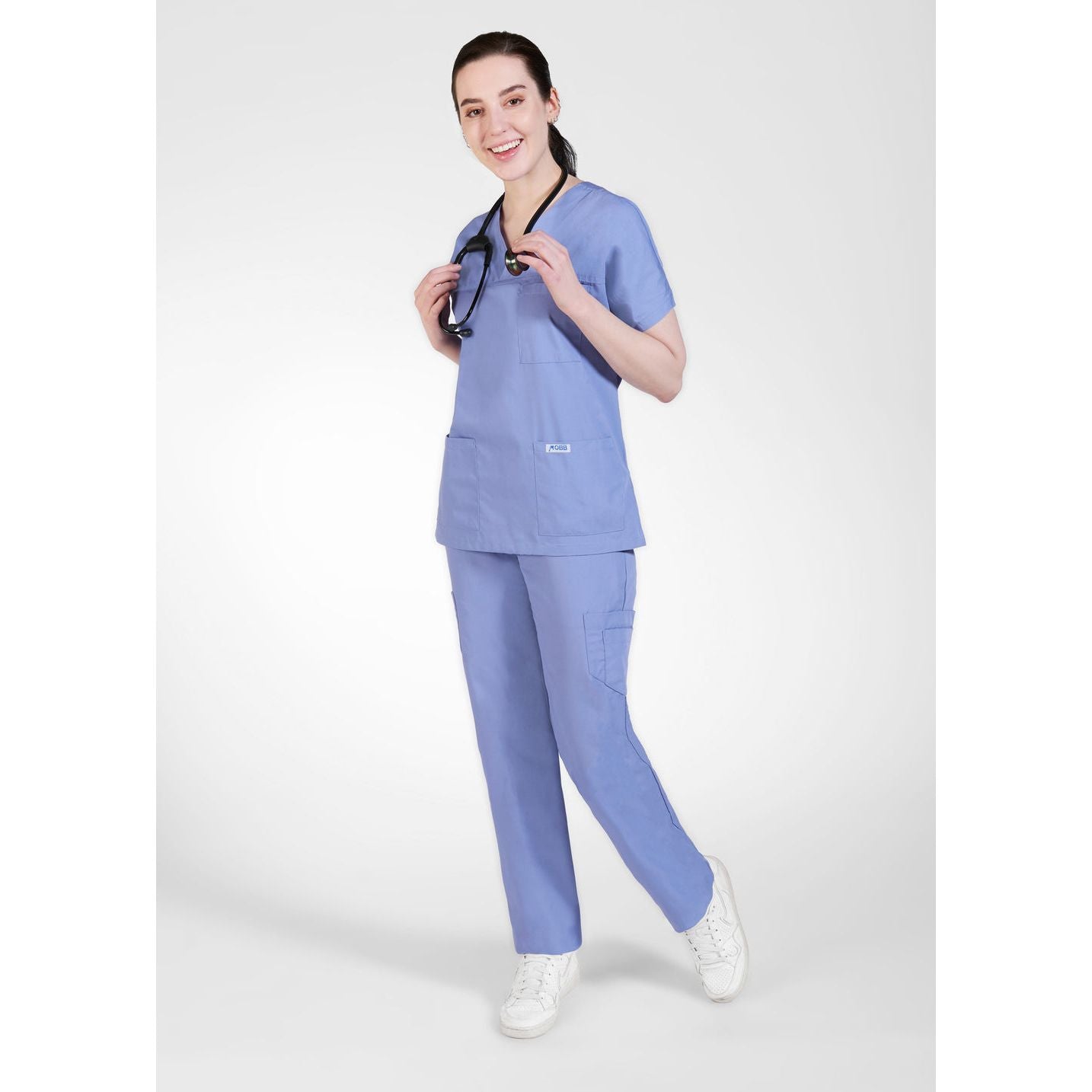 Unisex Boot Cut Flip Flap MOBB Scrub Pant