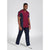 Men's Two Tone Scrub Set With 8 Pockets
