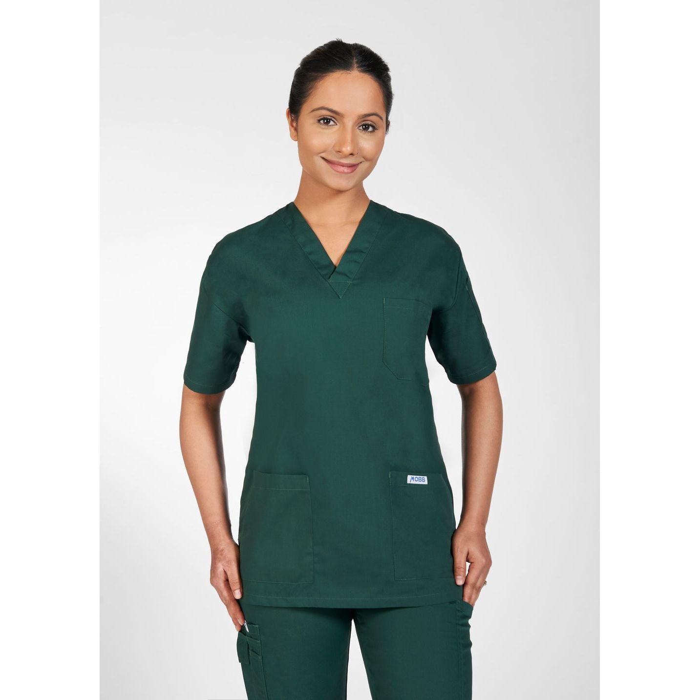 MOBB Unisex V-Neck Scrub Top