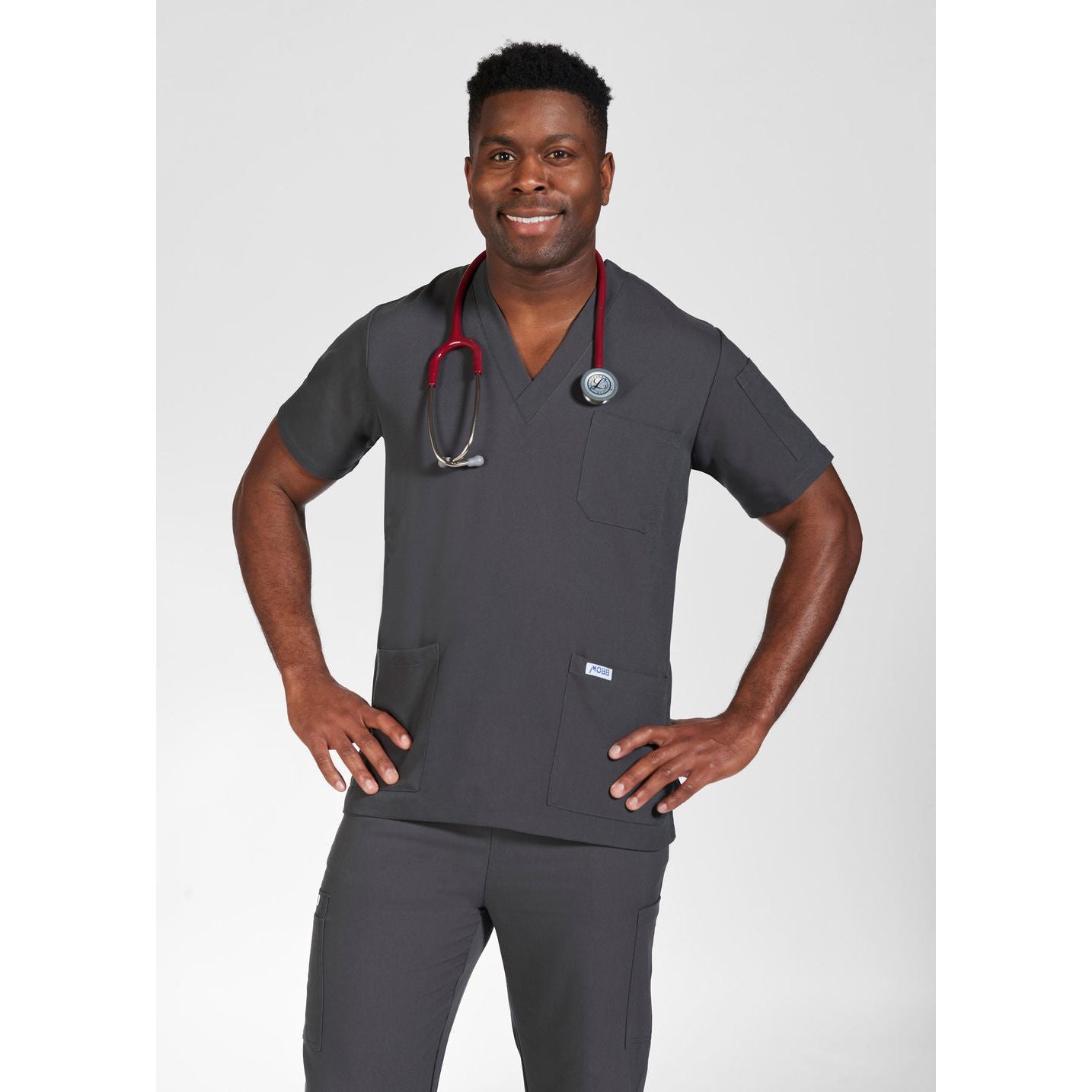 The Andy Unisex MOBB Scrub Top
