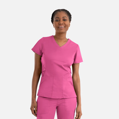 Ladies Functional V-Neck Top