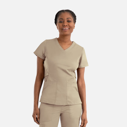 Ladies Functional V-Neck Top