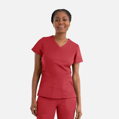 Ladies Functional V-Neck Top