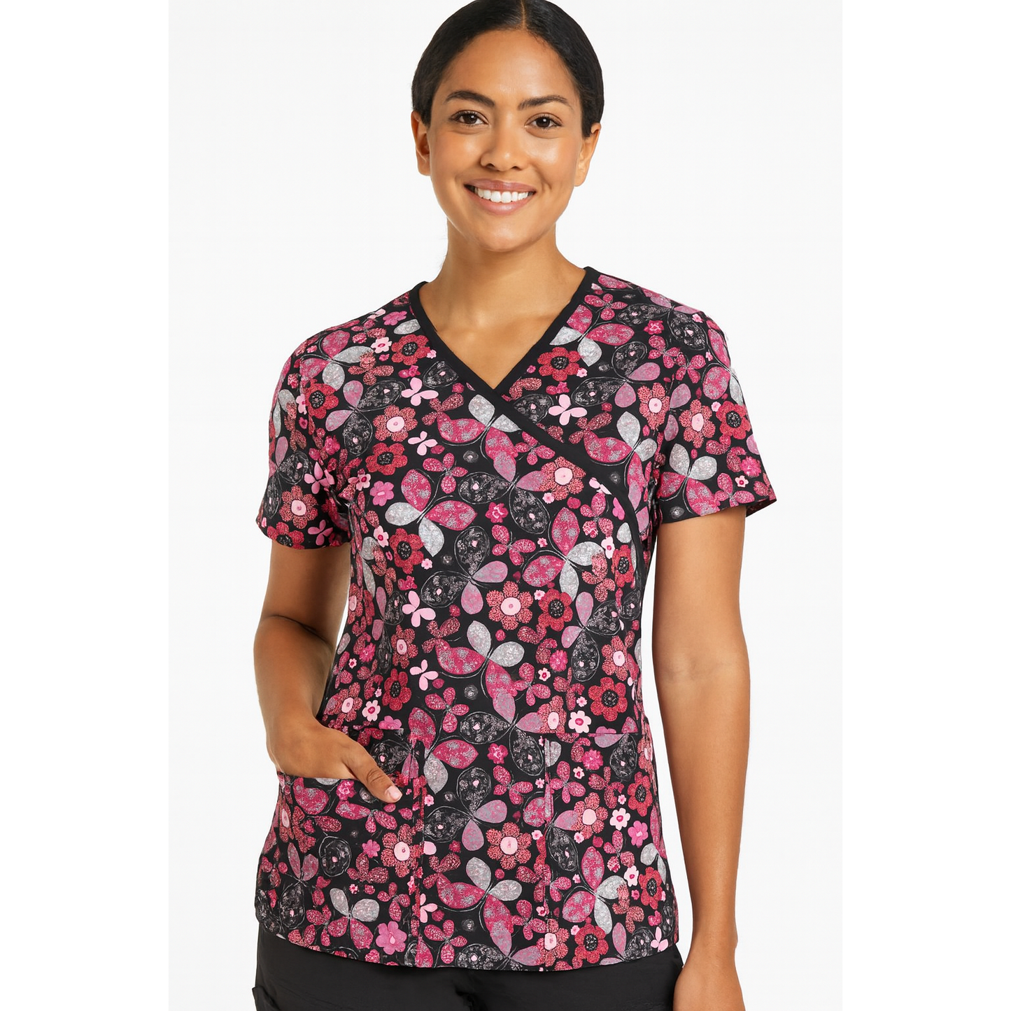 Women's WhiteCross Printed Top SALE