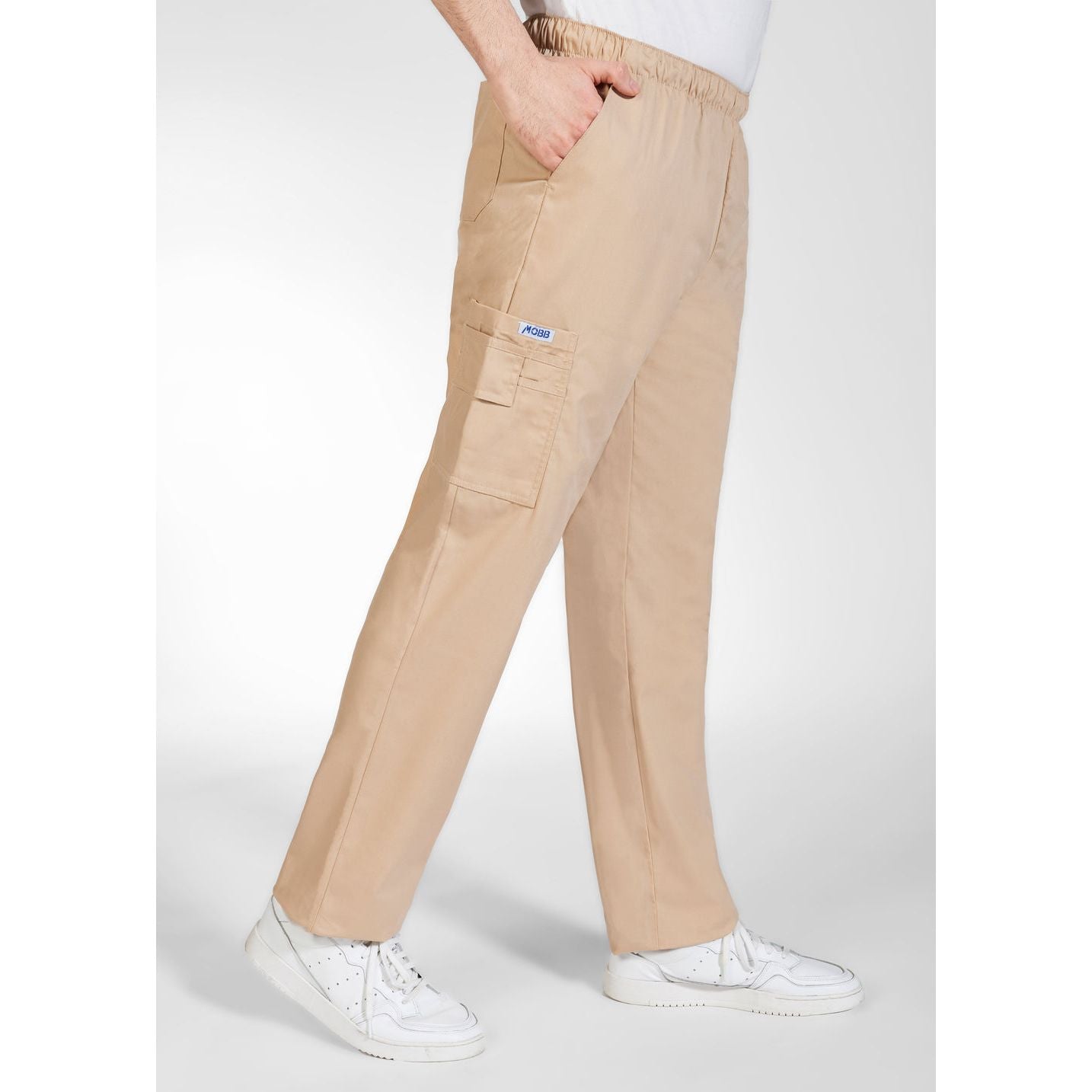 Unisex Drawstring/Elastic MOBB Scrub Pant