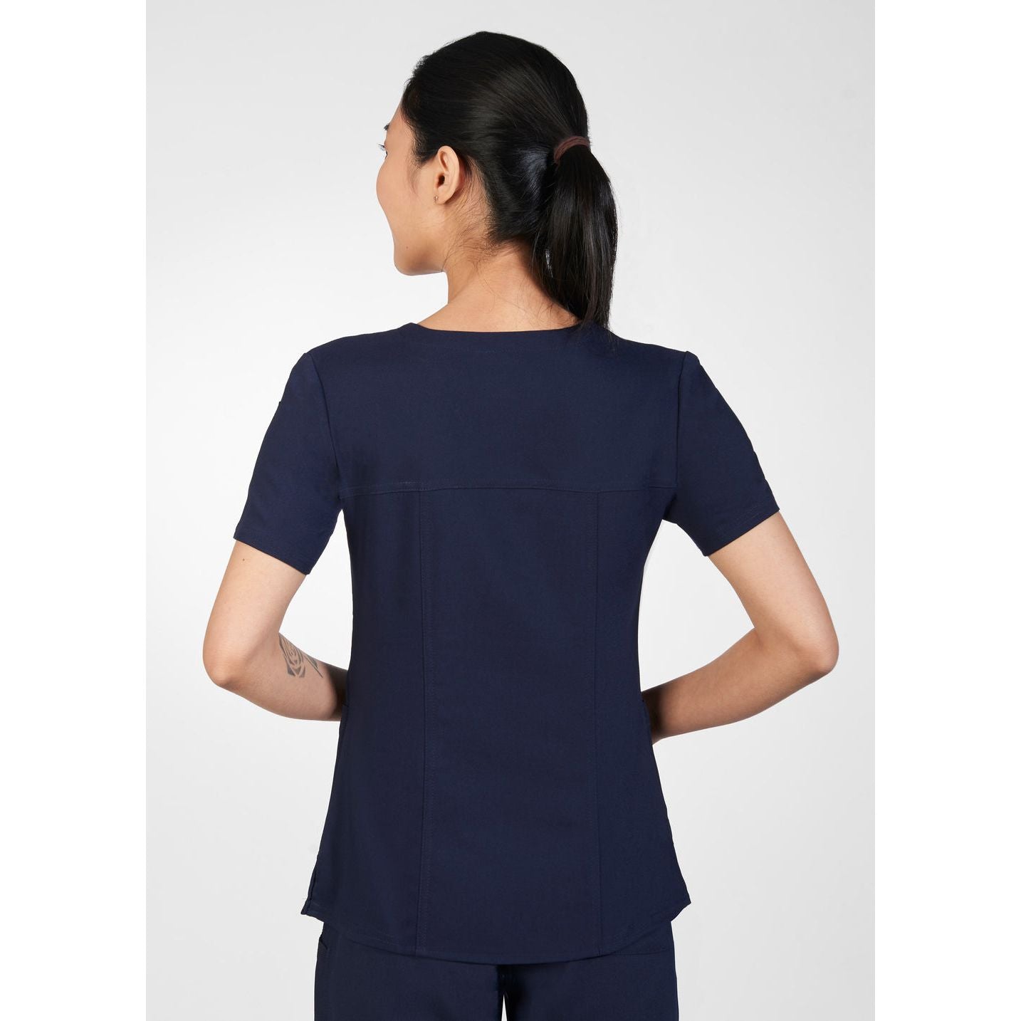 The Rosey Scrub Top by MOBB