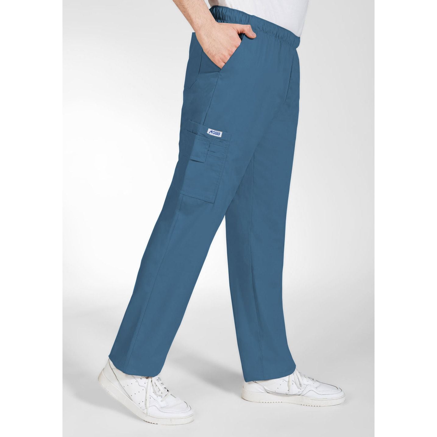Unisex Drawstring/Elastic MOBB Scrub Pant