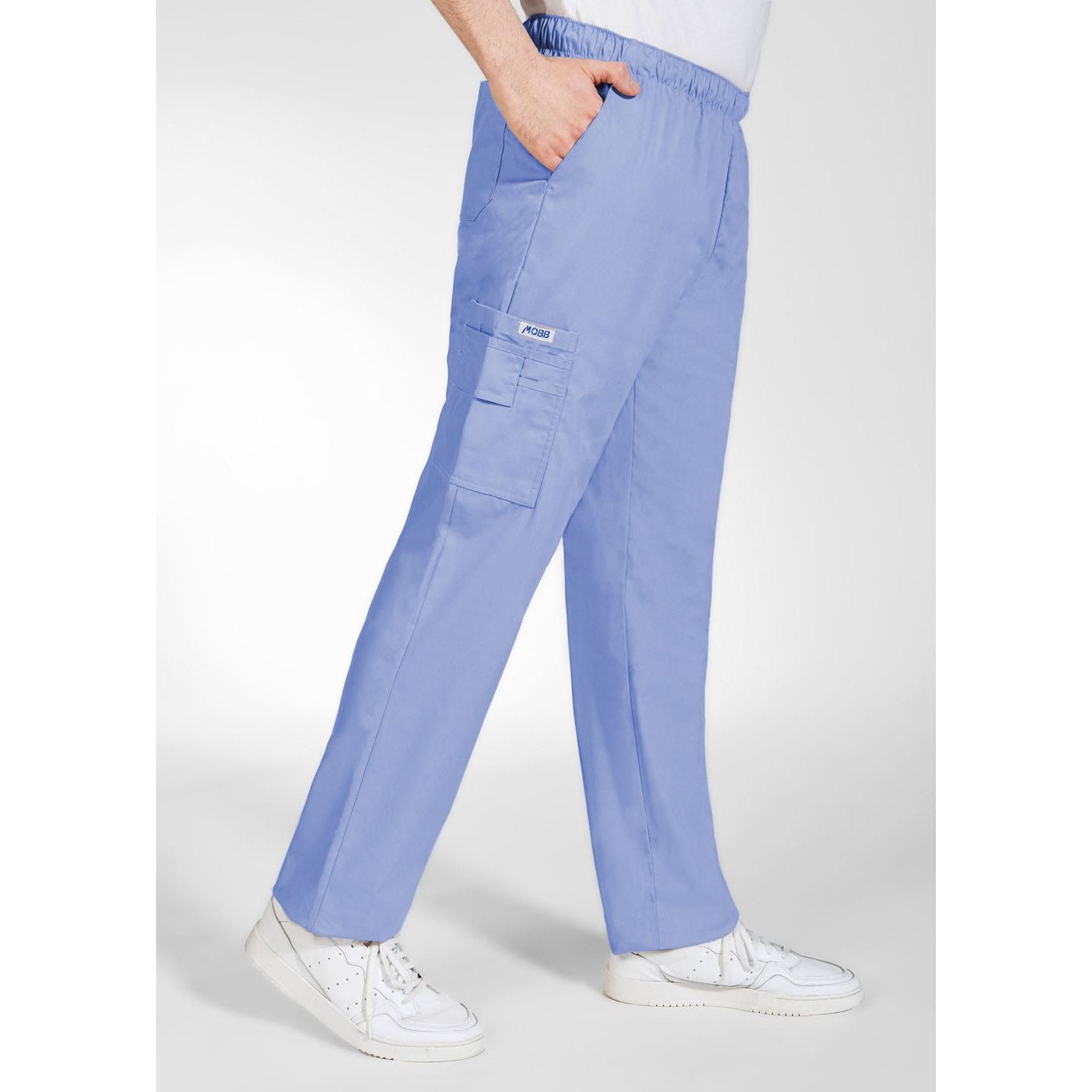Unisex Drawstring/Elastic MOBB Scrub Pant