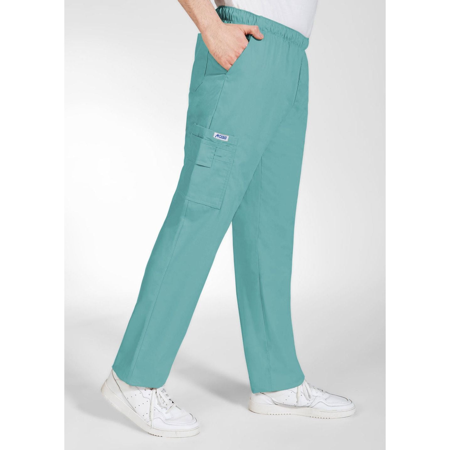 Unisex Drawstring/Elastic MOBB Scrub Pant