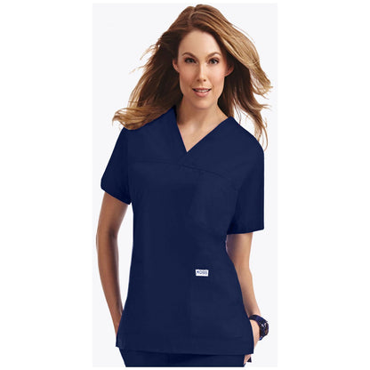MOBB 3 Pocket V-Neck Scrub Top