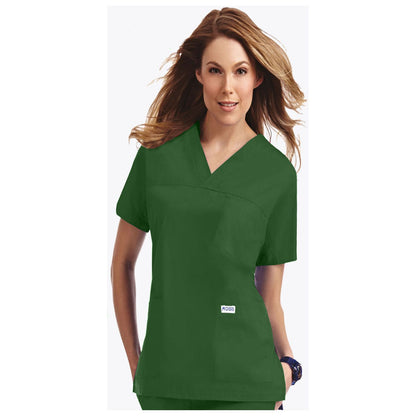 MOBB 3 Pocket V-Neck Scrub Top
