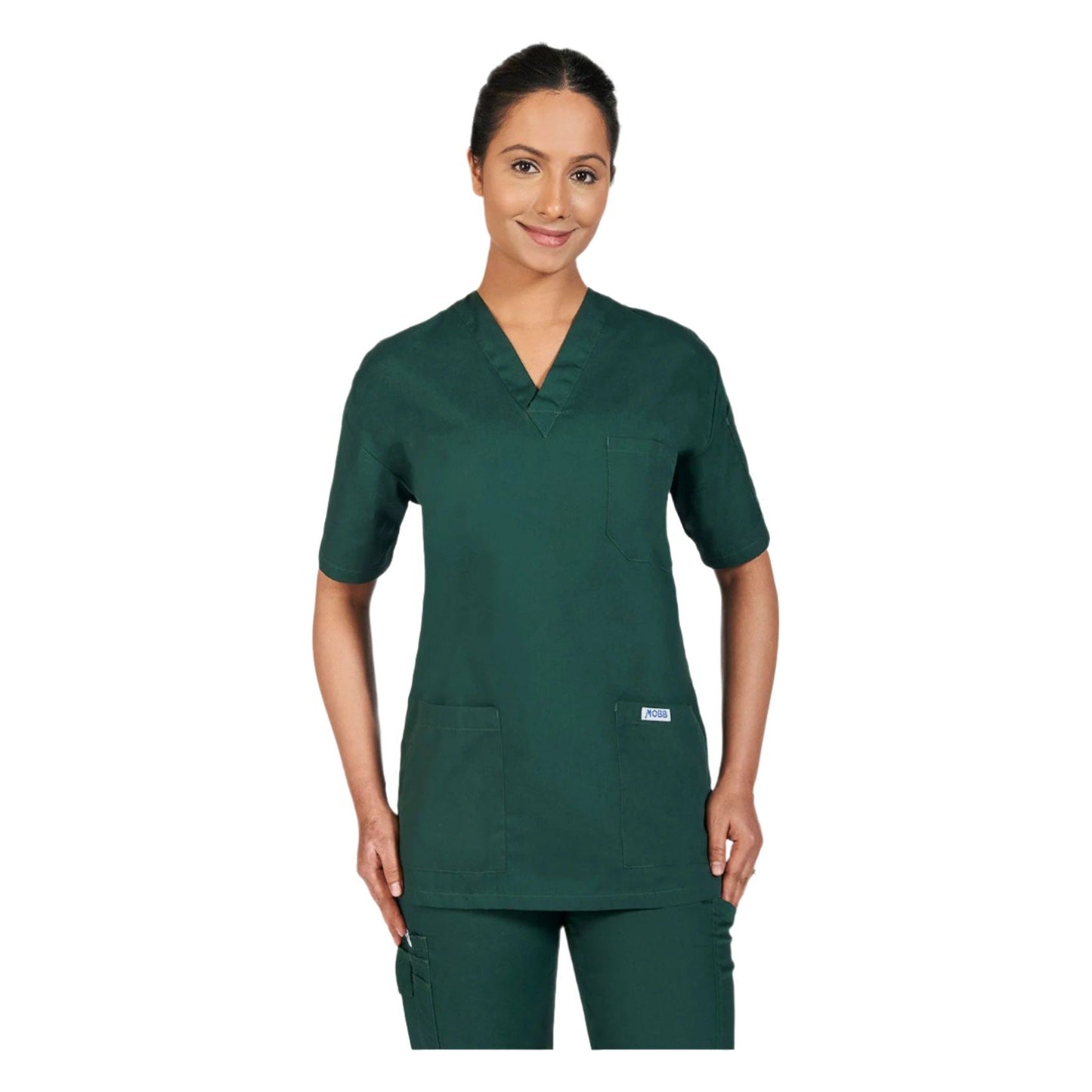 MOBB Unisex 8 Pocket Drawstring/Elastic Scrub Set