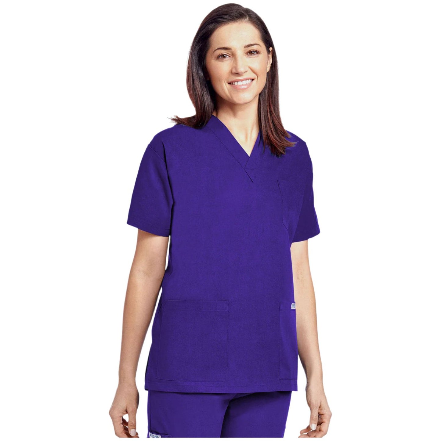 MOBB Unisex 8 Pocket Drawstring/Elastic Scrub Set