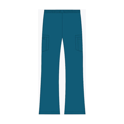 Unisex Boot Cut Flip Flap MOBB Scrub Pant