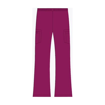 Unisex Boot Cut Flip Flap MOBB Scrub Pant