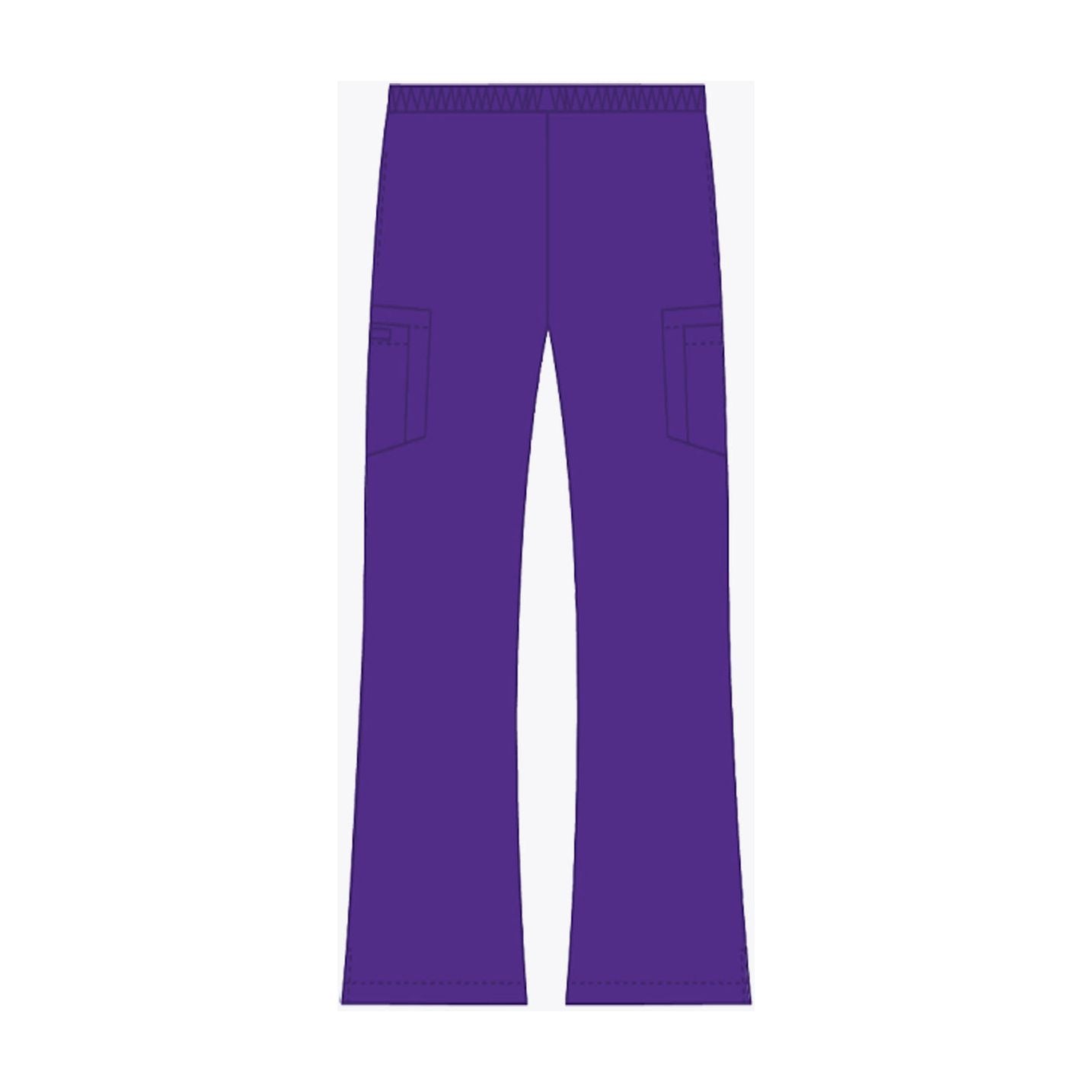 Unisex Boot Cut Flip Flap MOBB Scrub Pant