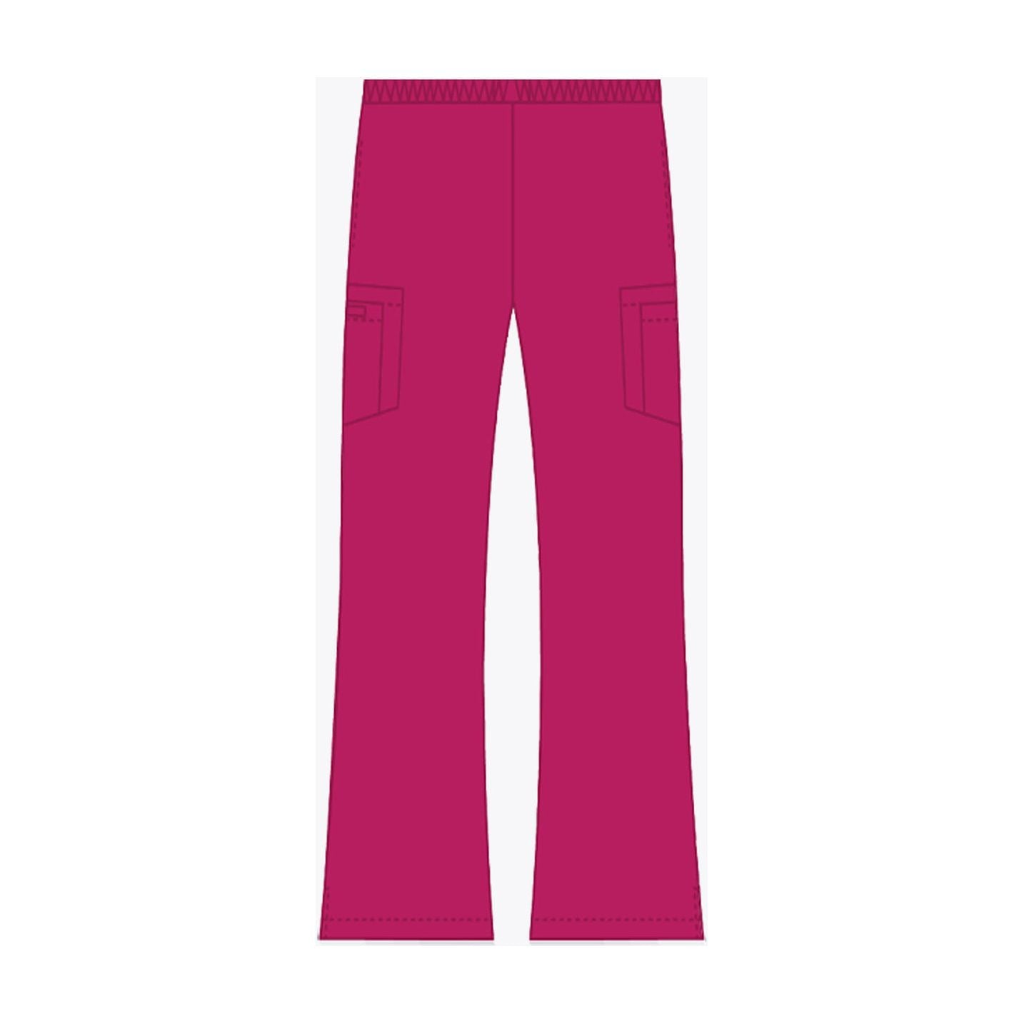 Unisex Boot Cut Flip Flap MOBB Scrub Pant