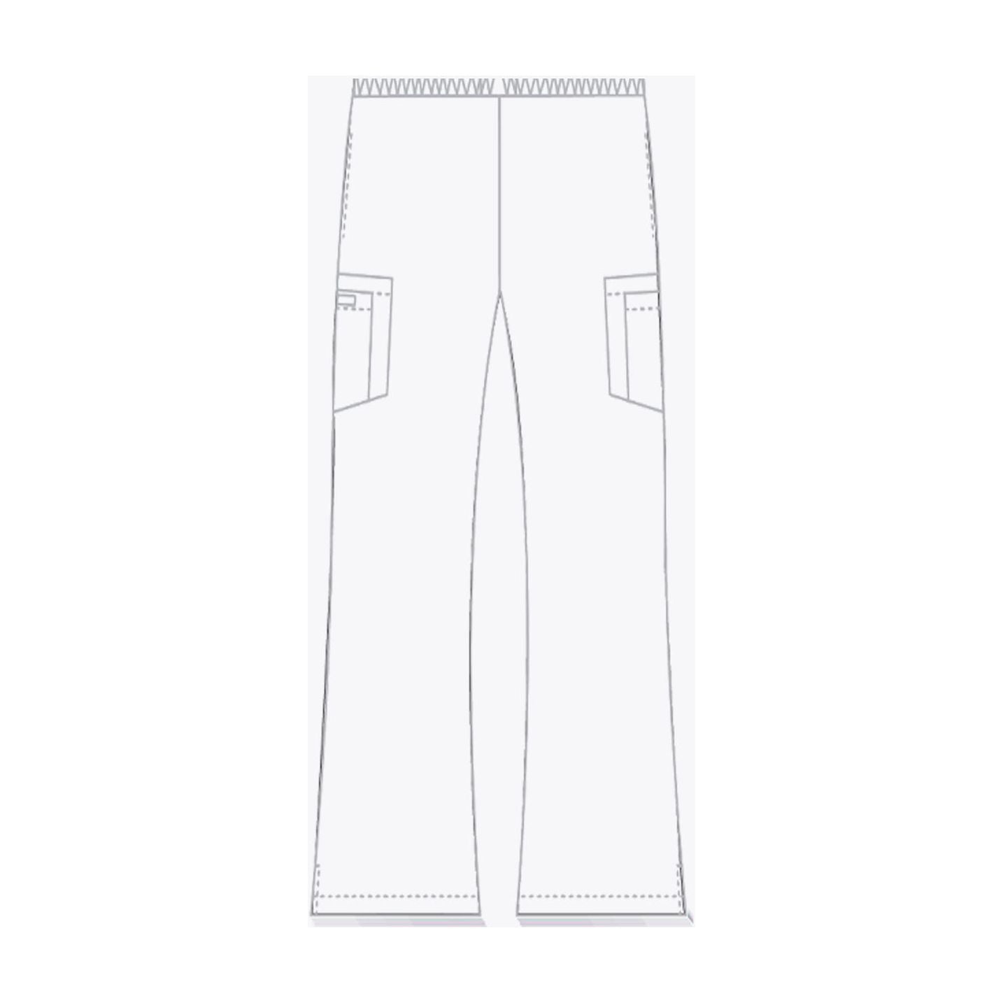 Unisex Boot Cut Flip Flap MOBB Scrub Pant