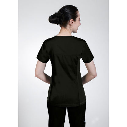 MOBB Flexi Stretchy Sides V-Neck Scrub Top