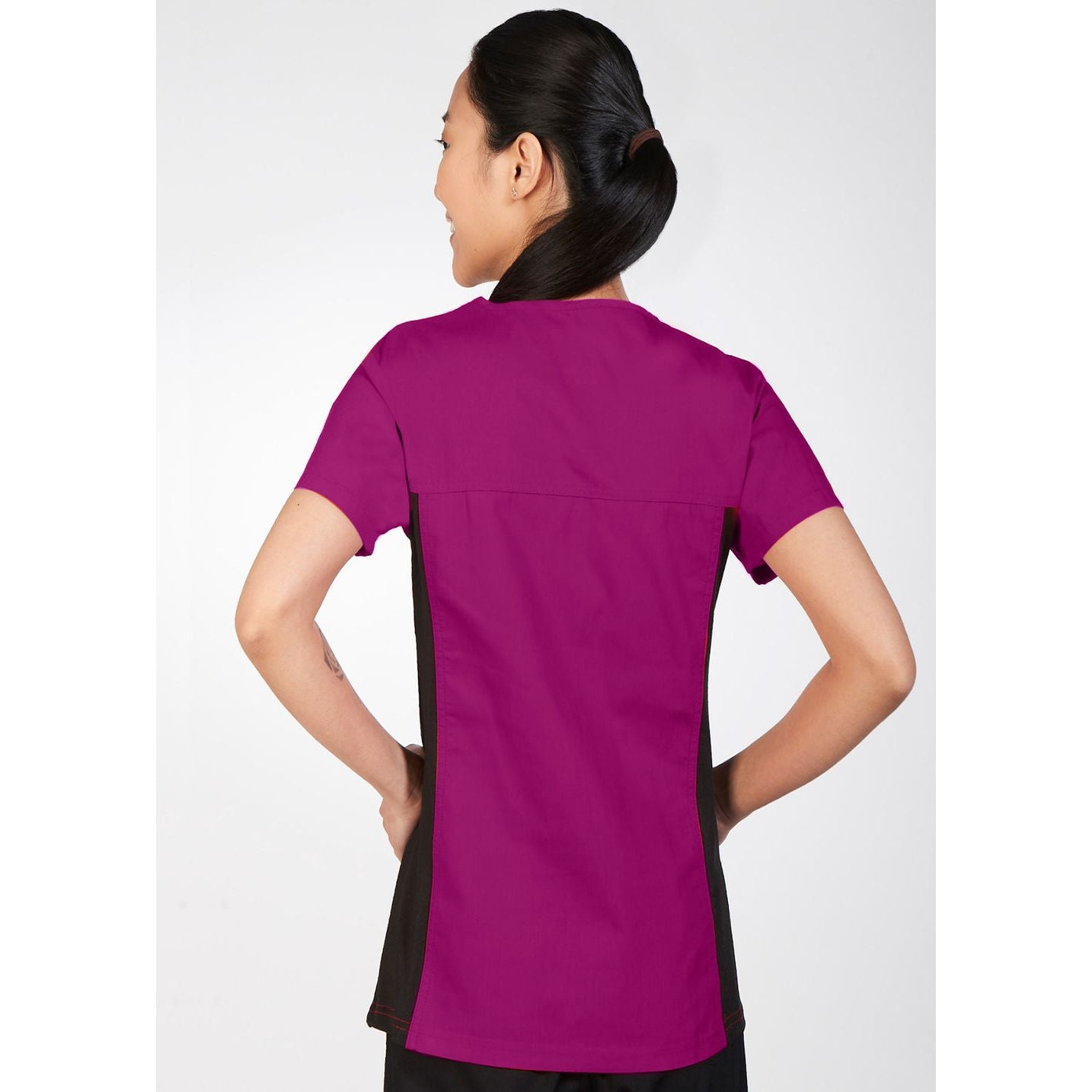MOBB Flexi Stretchy Sides V-Neck Scrub Top