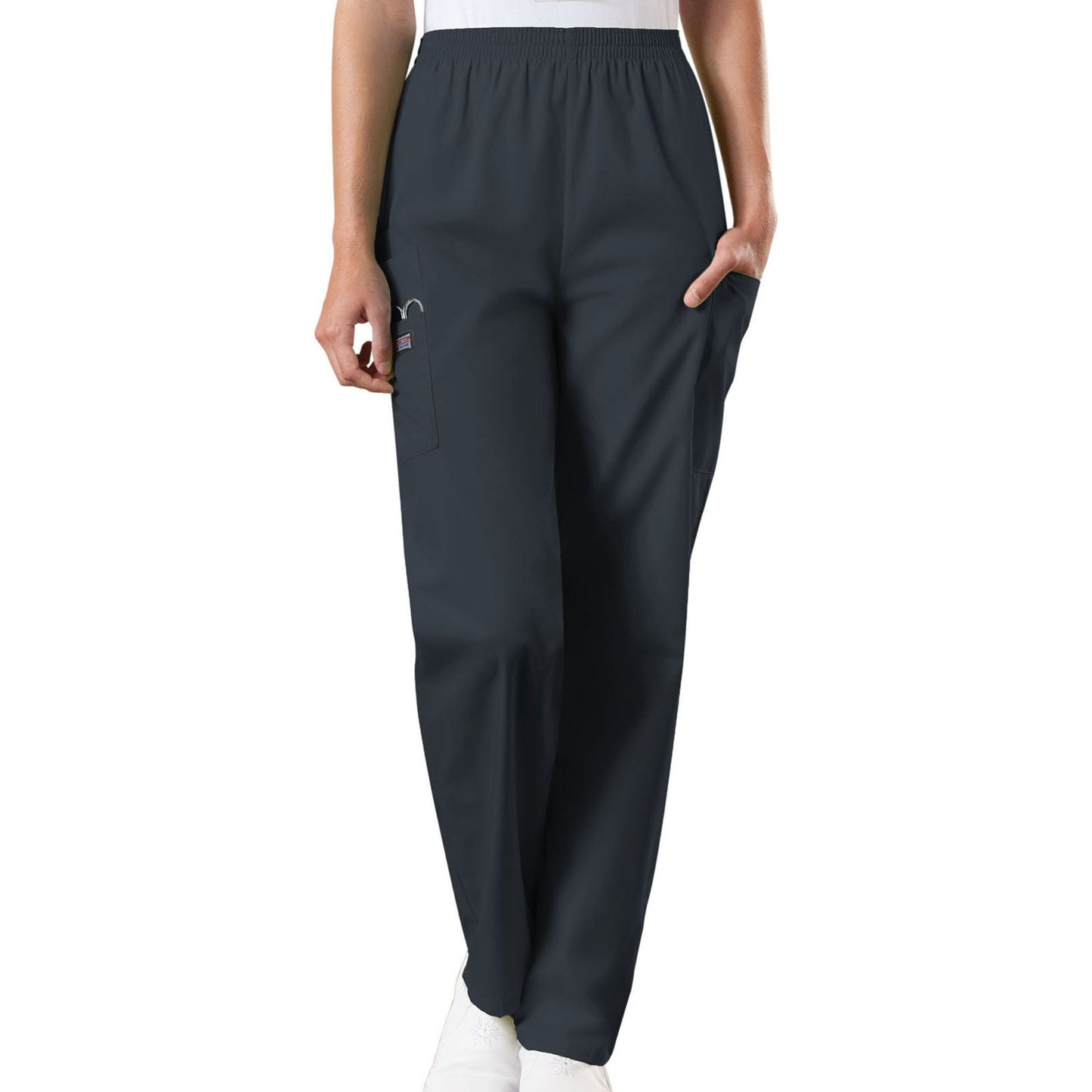 Natural Rise Tapered Pull-On Cargo Pant