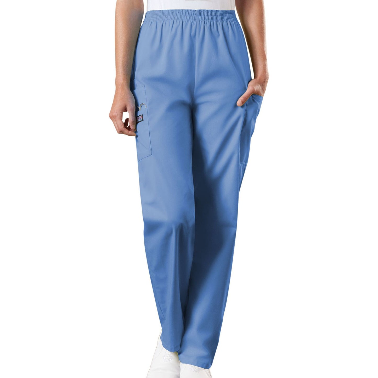 Natural Rise Tapered Pull-On Cargo Pant