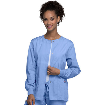 Snap Front Warm-up Jacket