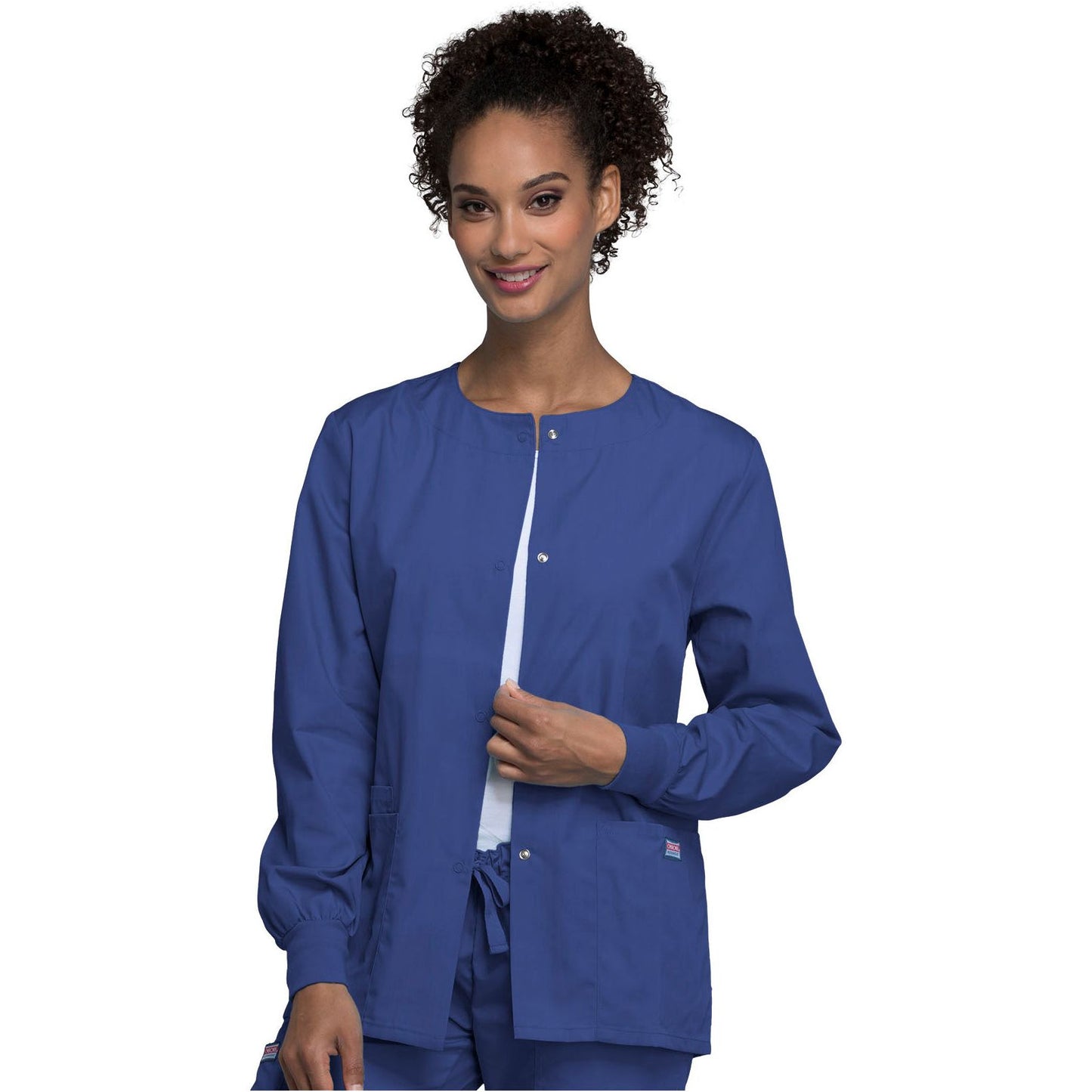 Snap Front Warm-Up Jacket