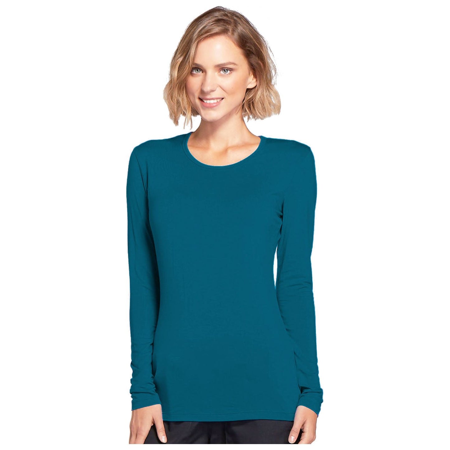 Long Sleeve Underscrub Knit Tee