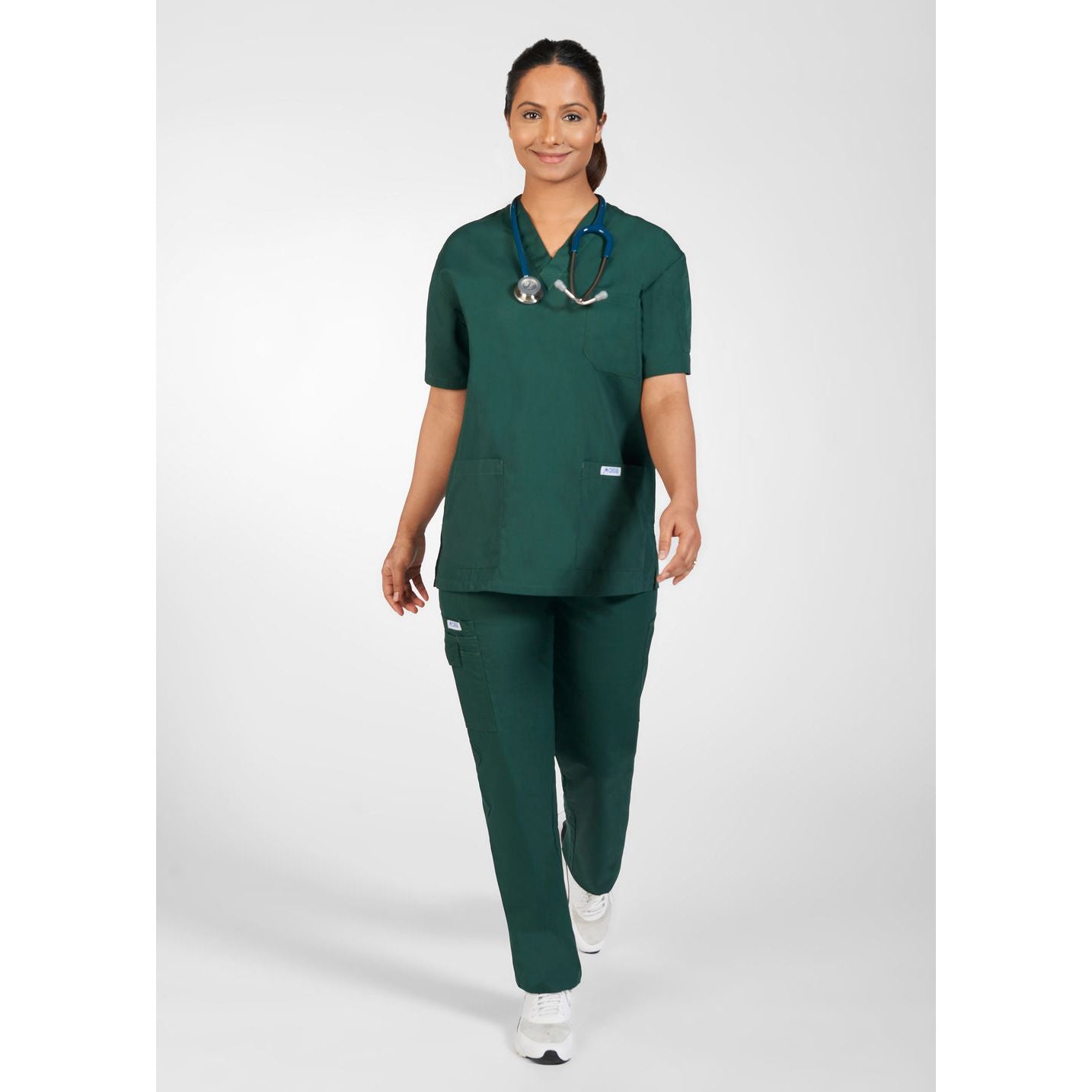 Unisex Drawstring/Elastic MOBB Scrub Pant