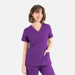 Womens Double V-Neck Top