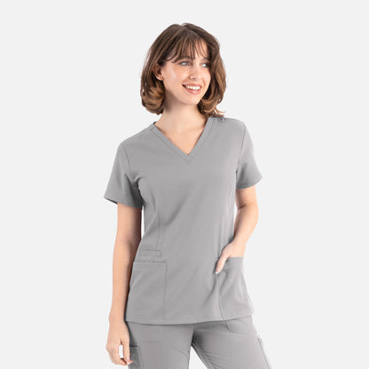 Womens Double V-Neck Top