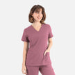 Womens Double V-Neck Top