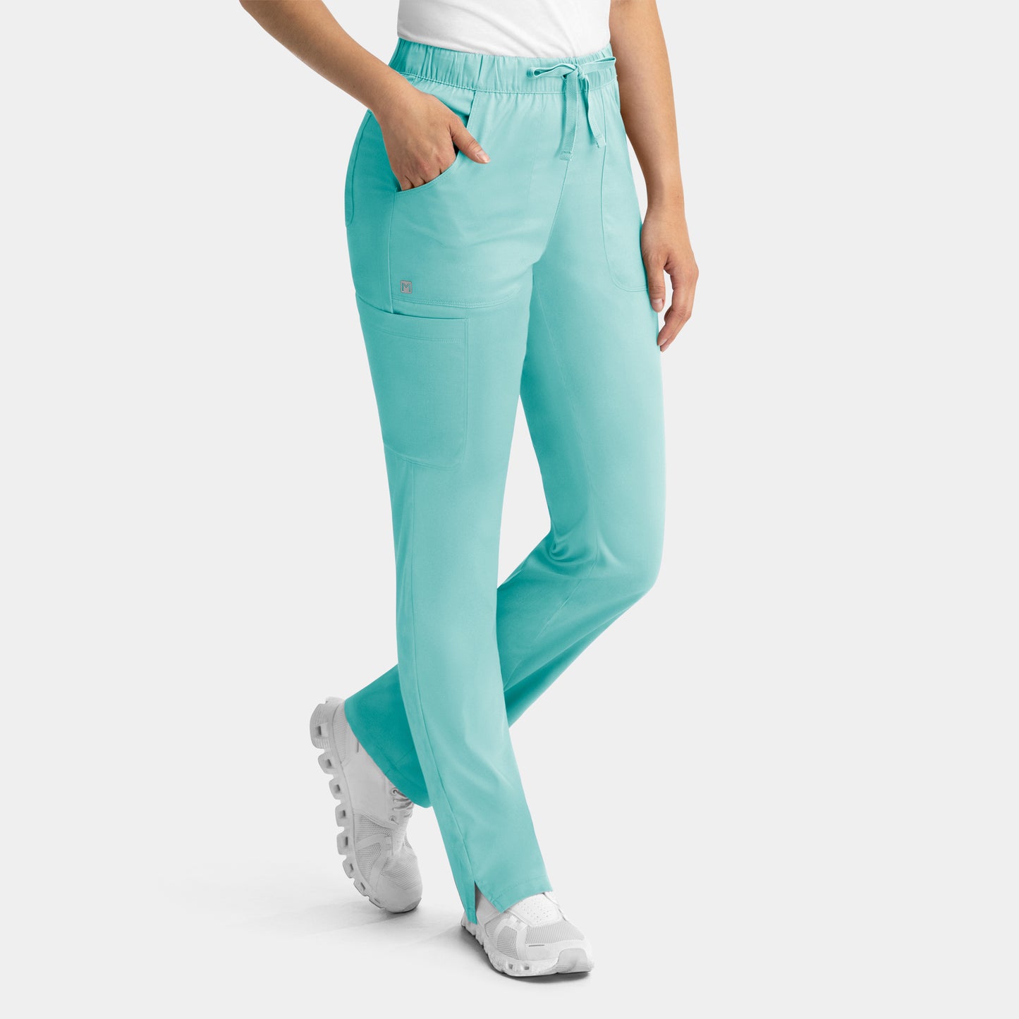 Women's Full Elastic Waistband Cargo Pant