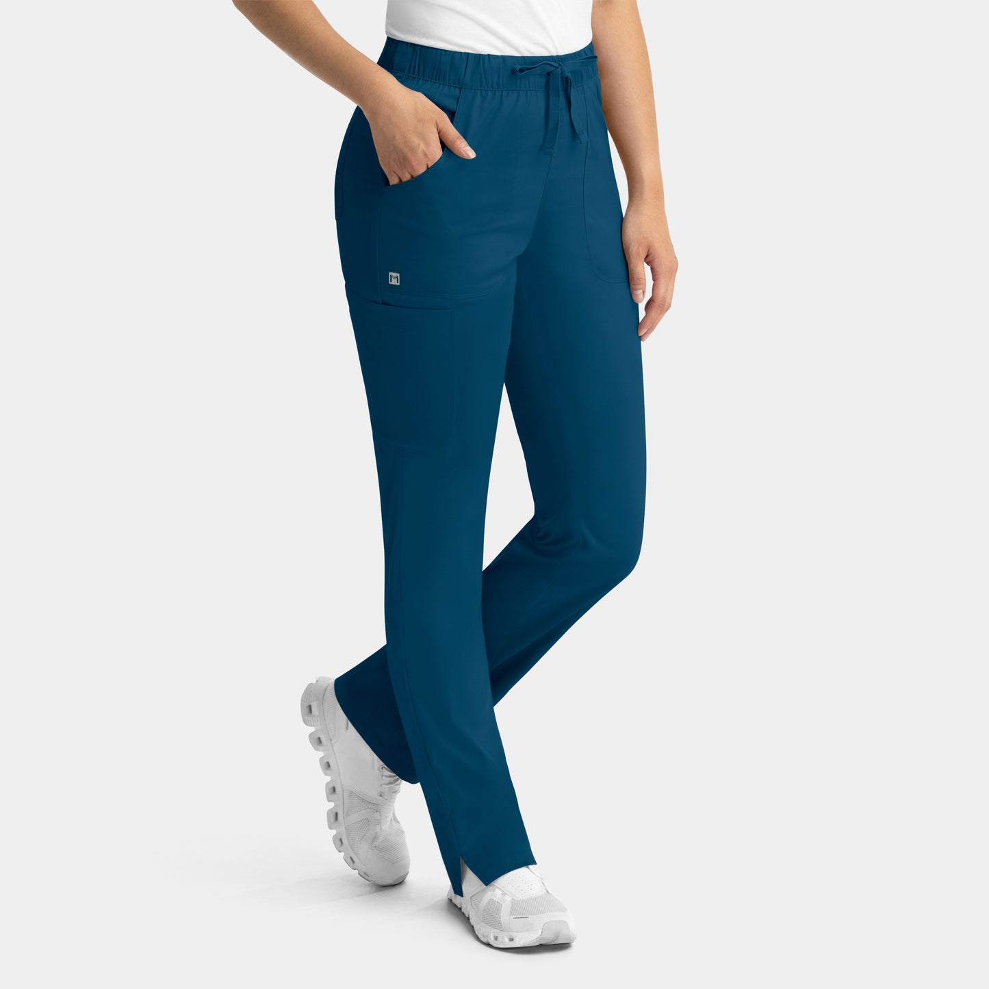 Women's Full Elastic Waistband Cargo Pant