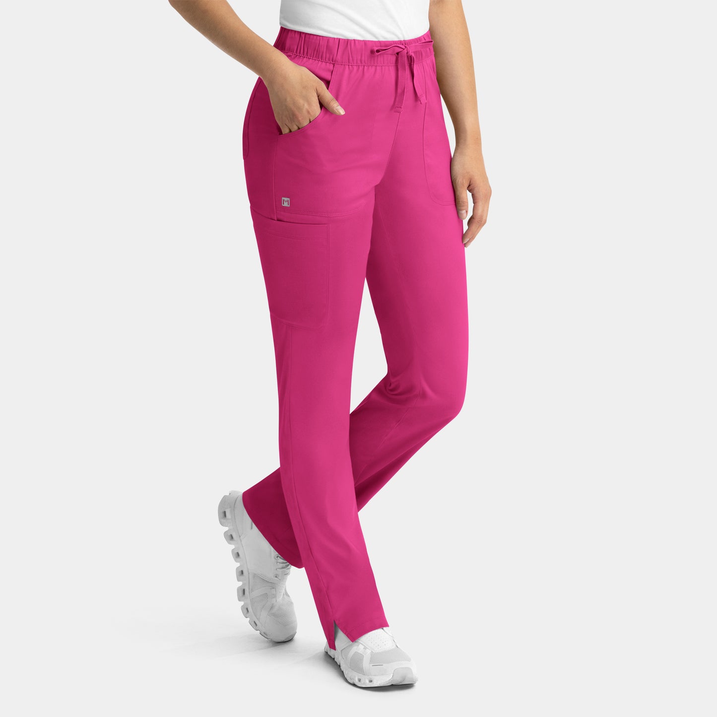 Women's Full Elastic Waistband Cargo Pant