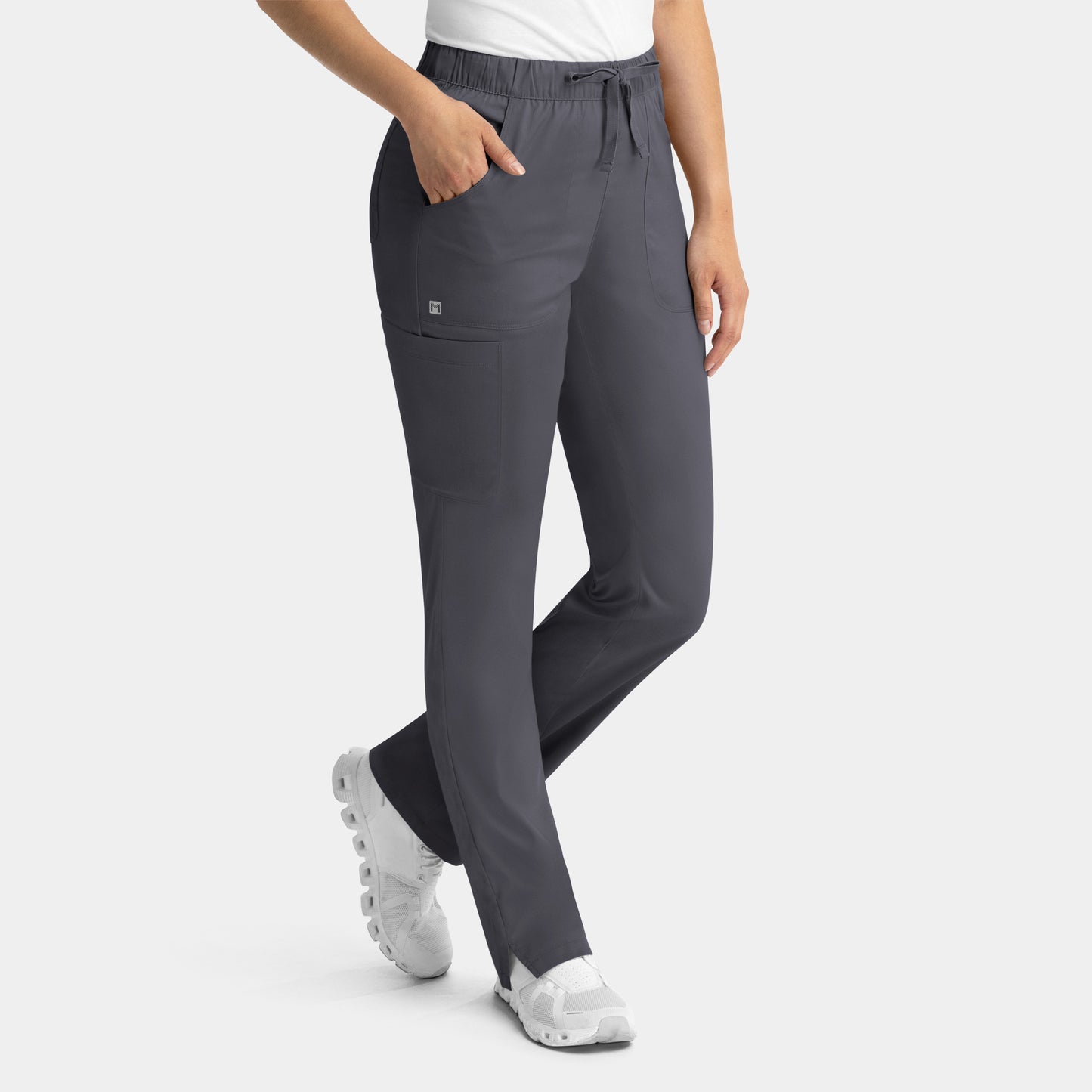 Women's Full Elastic Waistband Cargo Pant