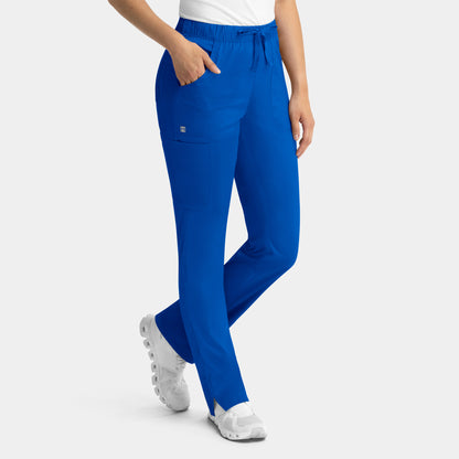 Women's Full Elastic Waistband Cargo Pant