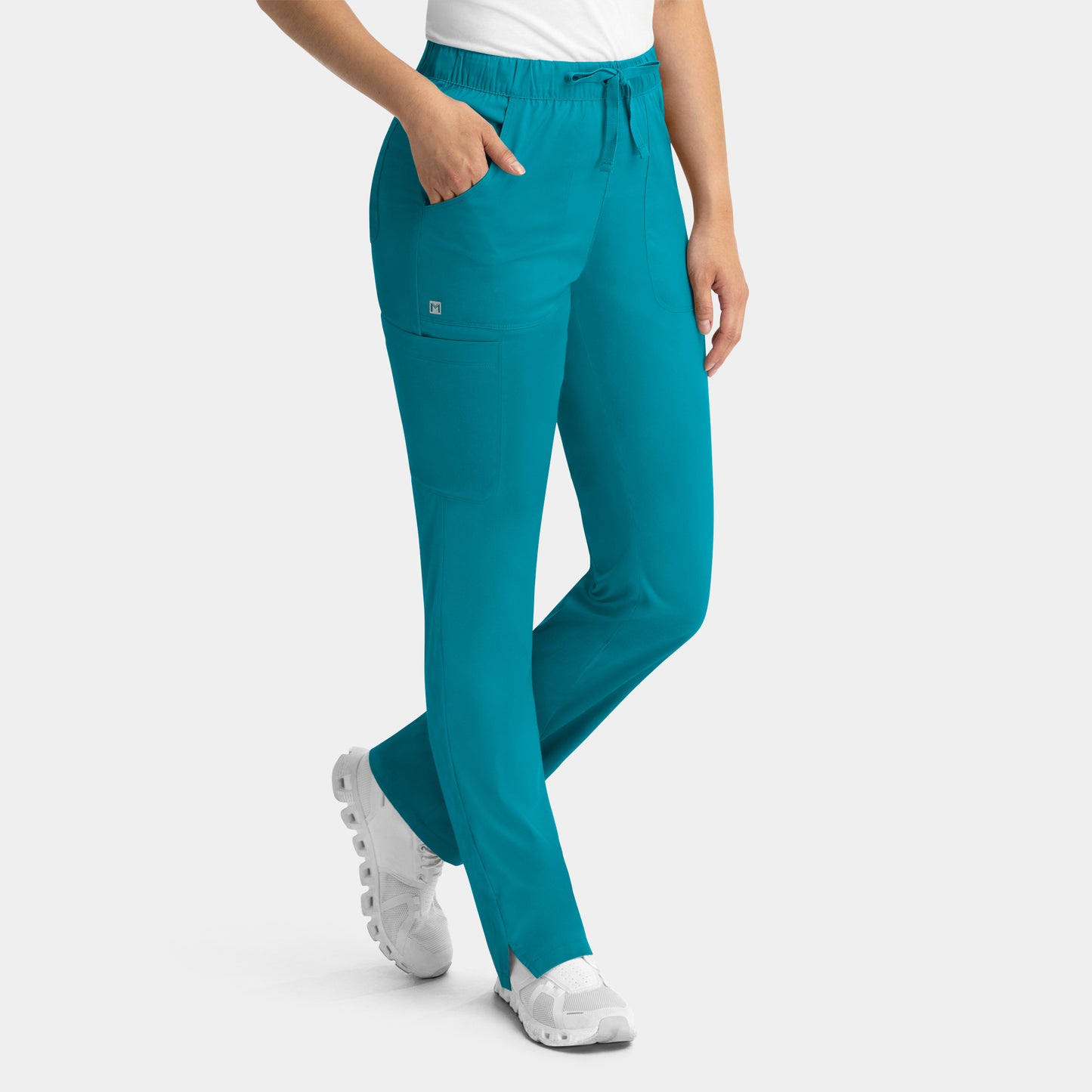 Women's Full Elastic Waistband Cargo Pant